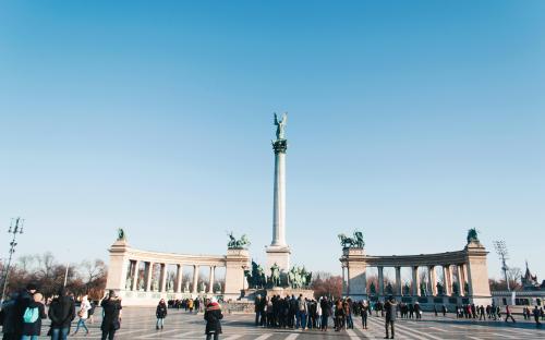 Heroes' Square in Budapest