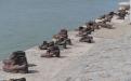 Jewish monument in Budapest with their shoes