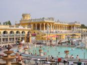 Szechenyi baths in Budapest