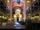 Budapest Synagogue from the inside
